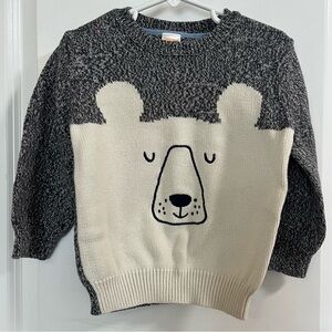 Gymboree Toddler Boys Sweater Neutral Bear